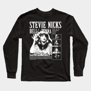 Stevie Nicks Vintage Rock Music 2023 Tour Live in Concert Long Sleeve T-Shirt